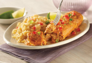 Recipe: Chicken & Cheese Enchiladas