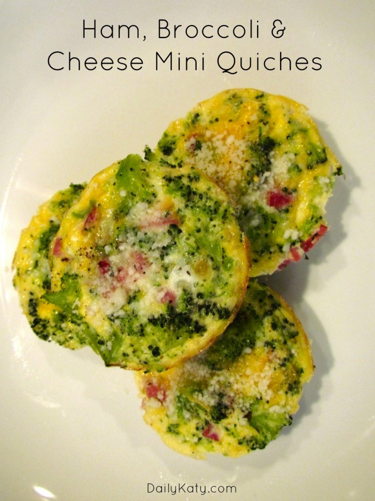 Healthy Mini Quiches - DailyKaty.com