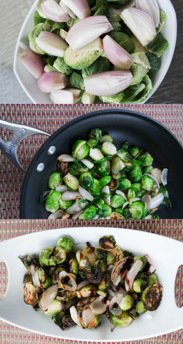 Balsamic Brussels Sprouts Recipe on DailyKaty.com