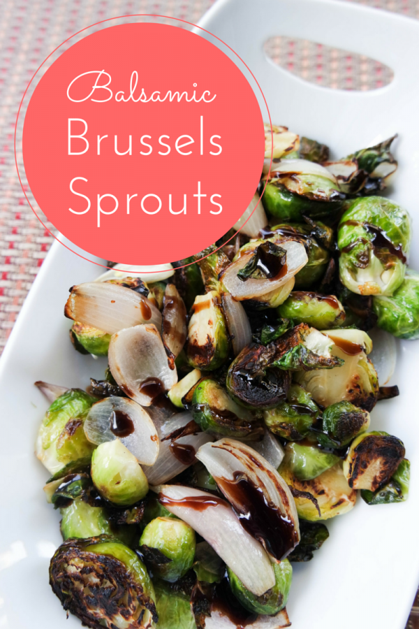 Balsamic Brussels Sprouts Recipe on DailyKaty.com