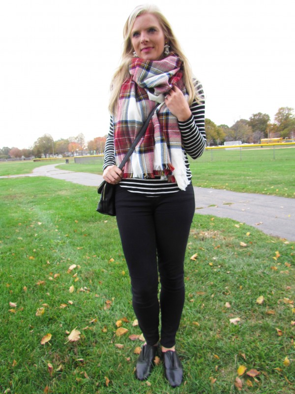 Blanket Scarf Season - this one is under $20! Shop the look on DailyKaty.com