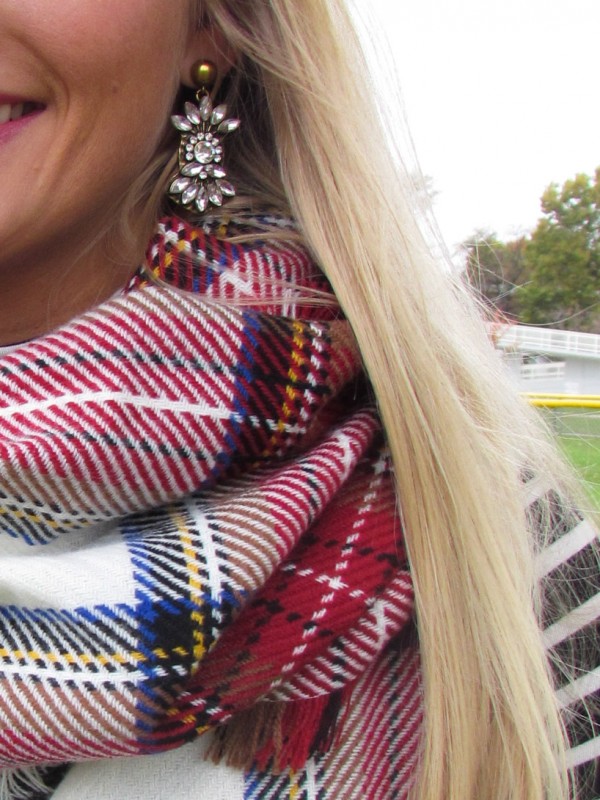 Blanket Scarf Season - this one is under $20! Shop the look on DailyKaty.com