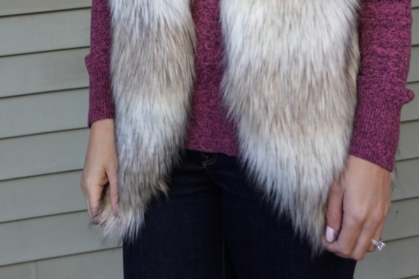 Fur Vest Season {Shop the Look on DailyKaty.com}