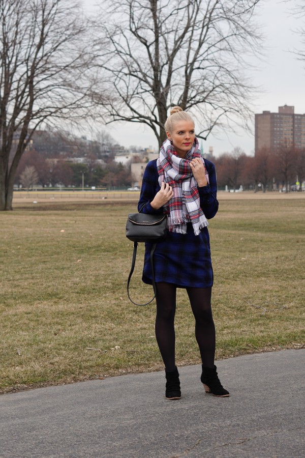 Mixing Plaids on DailyKaty.com