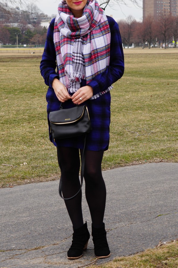 Mixing Plaids on DailyKaty.com