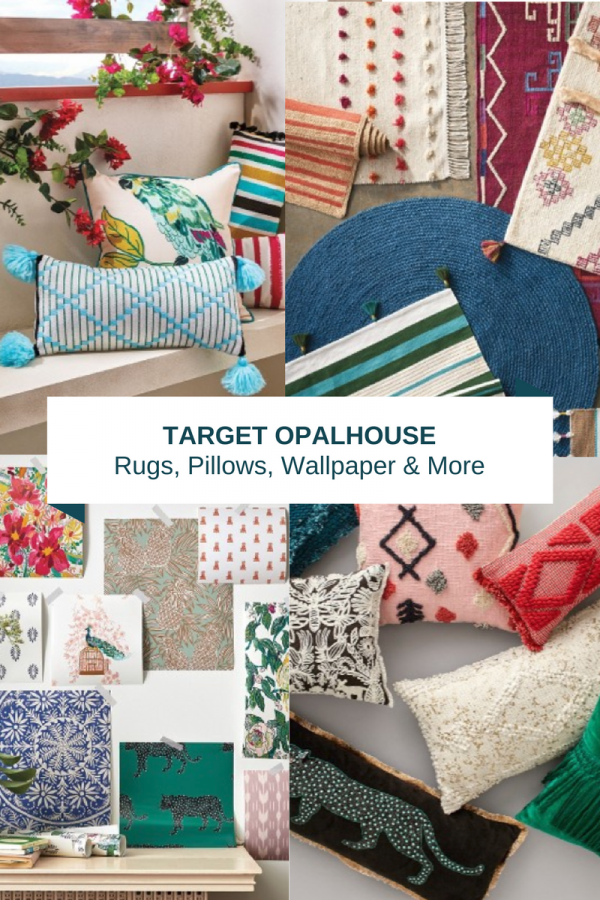 Target Opalhouse Rugs, Throw Pillows, Removable Wallpaper & More