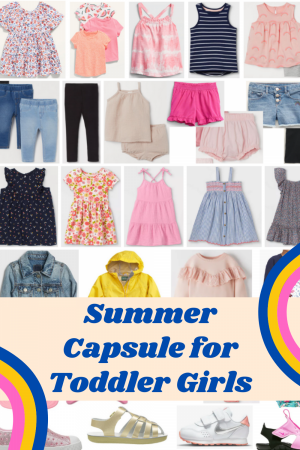 Summer Capsule Wardrobe for Toddler Girls