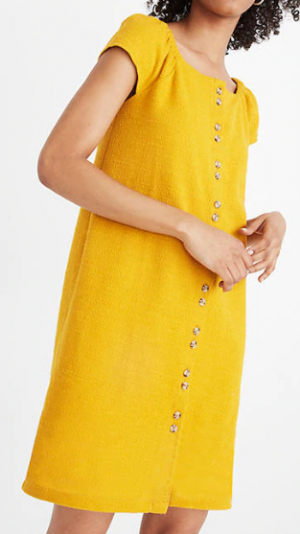Madewell Yellow Dress