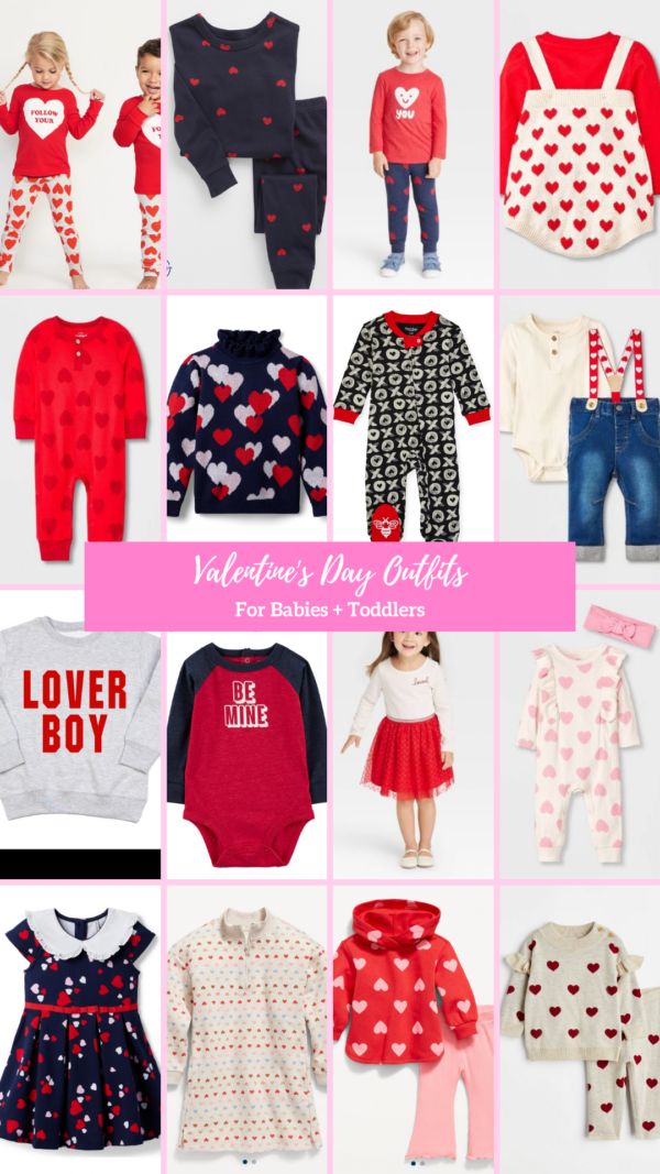 Valentine’s Day Outfits for Babies and Toddlers
